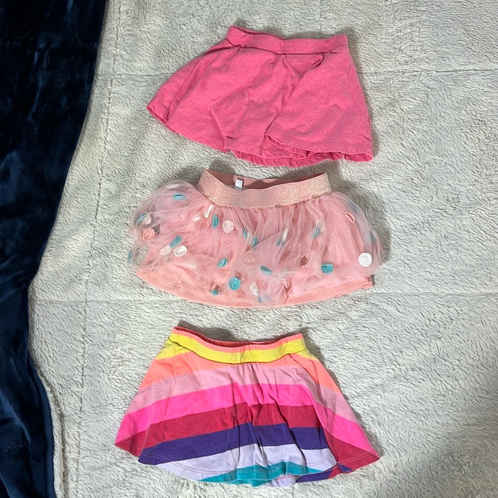 3 piece dresses or skirt 12-18 months